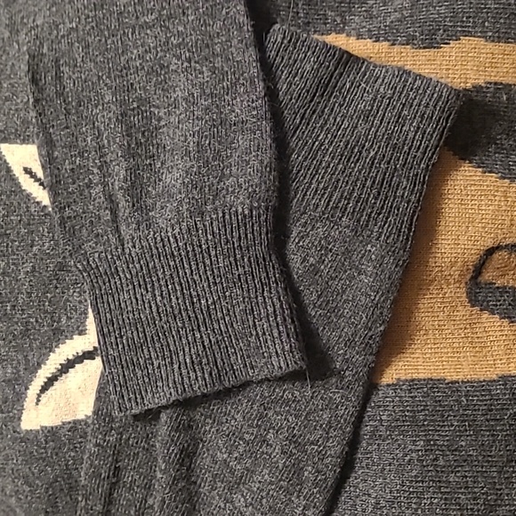 J. Crew French bulldog wool cashmere sweater S - Picture 3 of 4